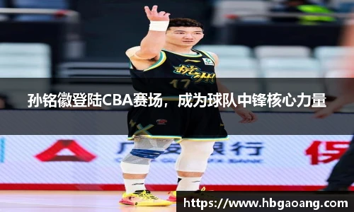 孙铭徽登陆CBA赛场，成为球队中锋核心力量